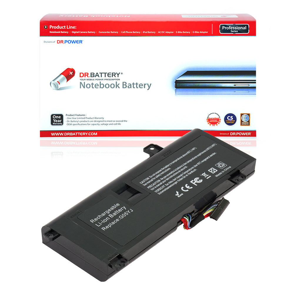 G05YJ Battery for Dell Alienware 14 A14 Series Dell Alienware M14x R3 ...