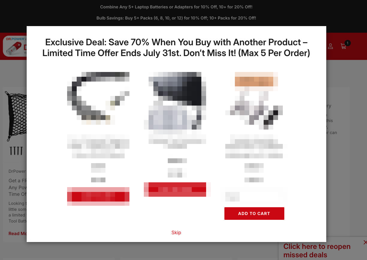 Exclusive Deal: Save 70% When You Buy with Another Product – Ends July 31st!