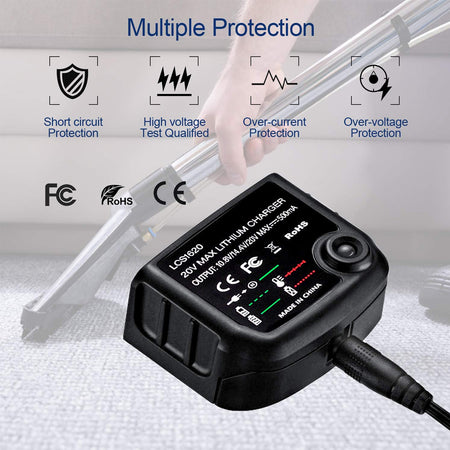 Short circuit Protection, High voltage Test Qualified, Over-current
Protection, Over-voltage
Protection