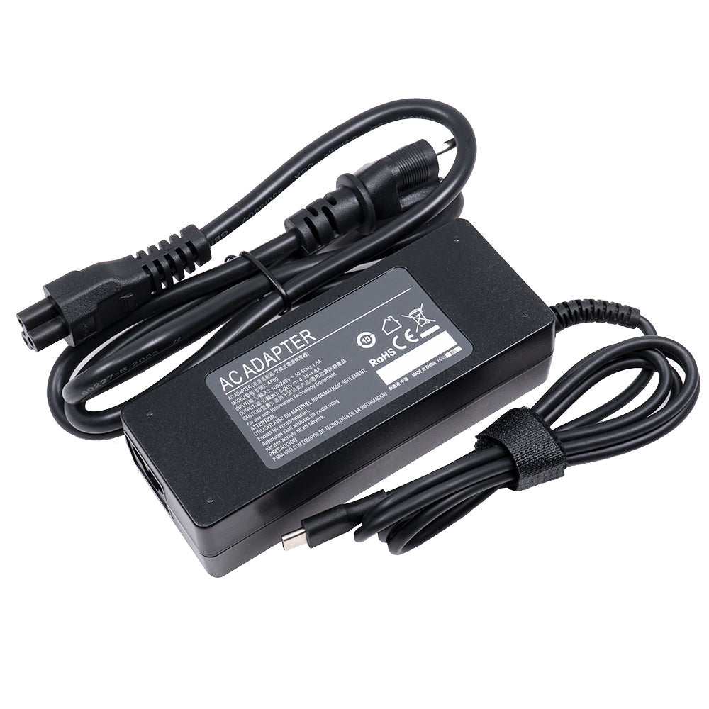 HP EliteBook AC Adapter Charger Power Cord for HP EliteBook x360 735 745 755 830 840 850 G5 Series (USB-C) [65W] Laptop Battery Replacement