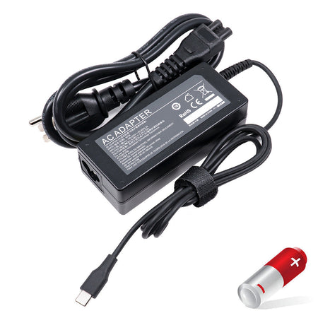 HP Spectre 15 15-bl Series Laptop Charger AC Adapter Power Cord (USB-C) [90W] - Compatible Adapter