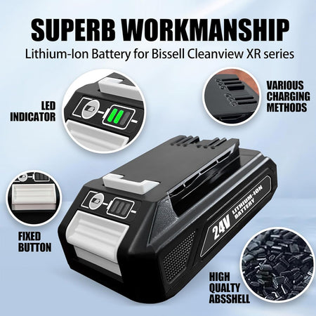 Lithium-lon Battery for Bissell Cleanview XR