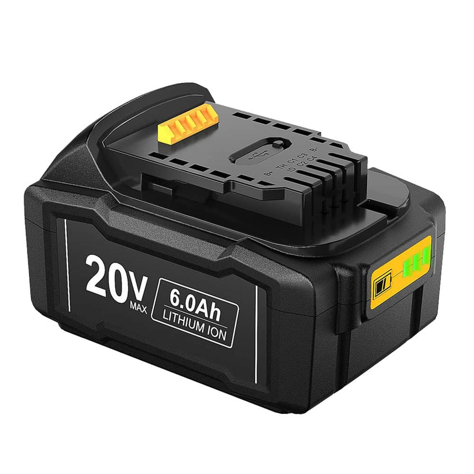 DeDewalt 20V Cordless Power Tools Battery for Dewalt 20 Voltage DCB200 DCB206 DCB207 DCB204 DCB203 DCB201 DCB200 DCB180 DCD DCF DCG DCS [20V] Compatible Battery Battery Replacement