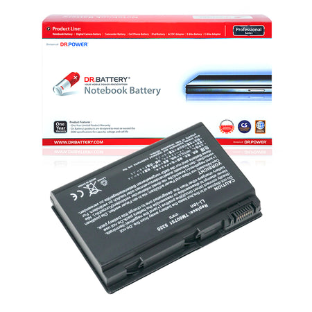 GRAPE32 compatible laptop battery for Acer Travelmate 5330, 6410 and 5520