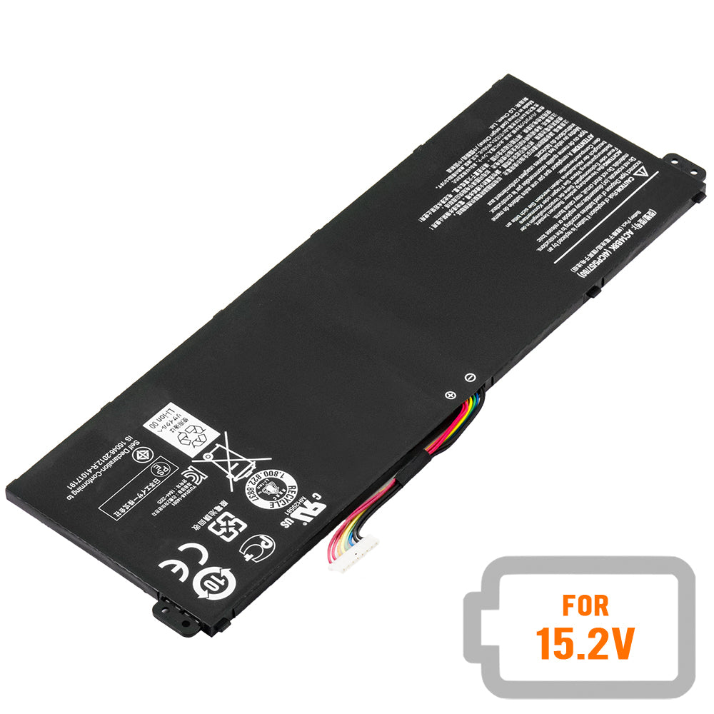 Acer Aspire V3-112P V3-111 V3-371 Series Laptop Battery [15.2V] Compatible Battery