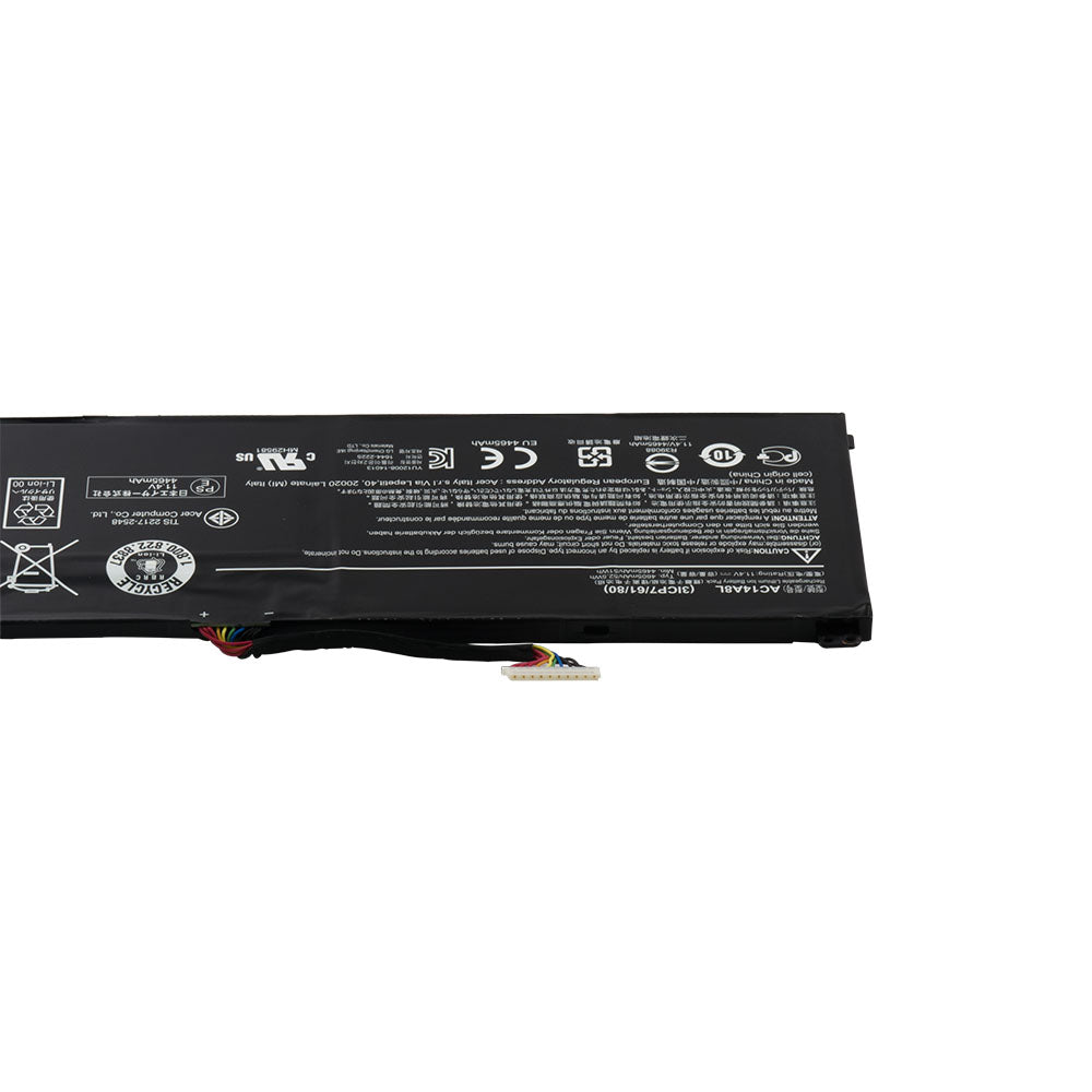 Acer AC14A8L 3ICP7/61/80 Aspire V15 VN7 592G / VN7 572G / VN7 591G / VN7 592 / VN7 571G / VN7 572 [11.4V] Laptop Battery Replacement