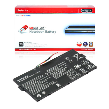 Acer Chromebook 11 CB3-131 Series laptop Battery AC15A3J KT.00303.017 AC15A8J [10.8V/11.4V] Compatible Battery
