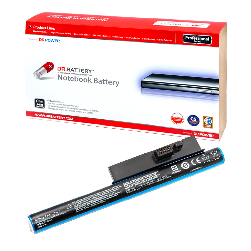 Acer Aspire One 14 Z1402 Series Laptop AC14B7A 18650-00-01-3S1P-0 18650-00-02-04-3S1P-0 18650-00-02-04-3S1P-1 18650-02-04-3S1P-1 [10.8V] Compatible Battery