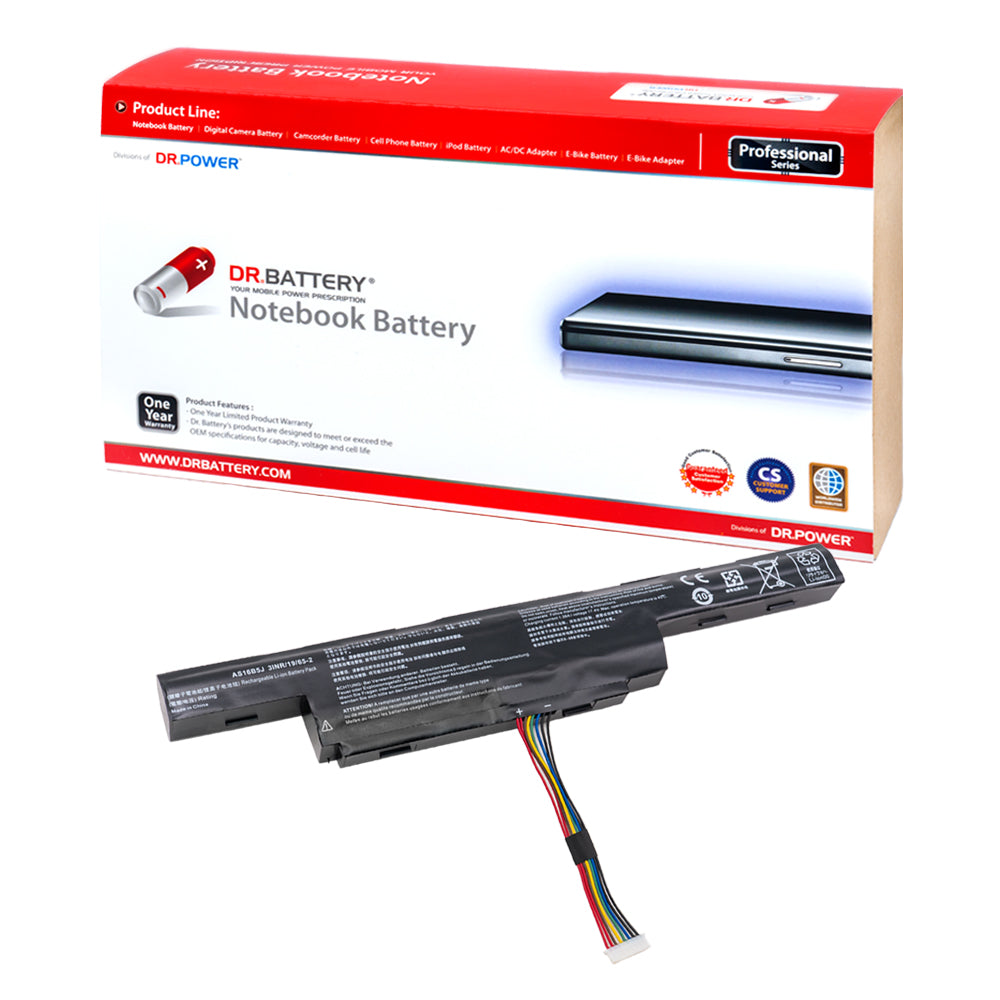 AS16B8J Battery for Acer Aspire E15 E5-575 E5-575G Series Aspire F5-573G Series Laptop AS16B5J [10.8V/10.95V] Compatible Battery