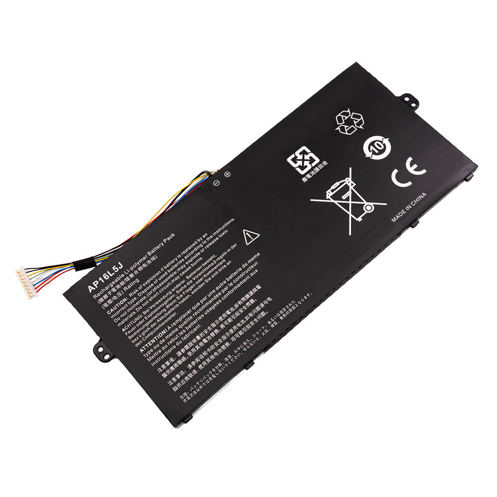 Acer TravelMate X514-51 X514-51T Series TravelMate X5 TMX514-51 TMX514-51T Series Laptop Battery AP16L5J KT.00205.008 KT00205002 [7.4V/7.7V] Compatible Battery
