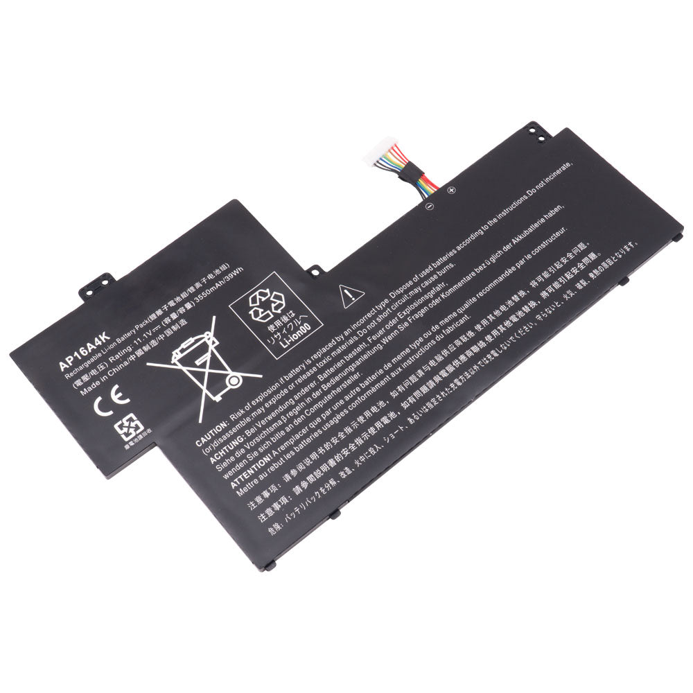 Acer Swift 1 SF113-31 Series Laptop Battery AP16A4K KT.00304.003 3ICP4/68/111 KT.00304.007 [11.1V/11.25V] Compatible Battery