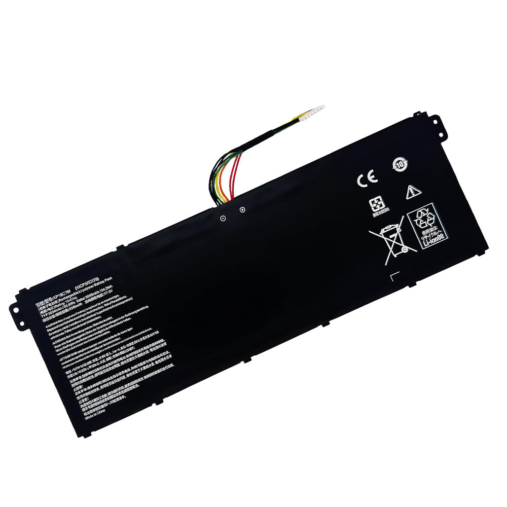 Acer ConceptD 3 Ezel CC315-72 CC315-72P Series Laptop Battery AP18C7M AP18C7K KT00407008 4ICP5/57/79 [15.4V] Compatible Battery