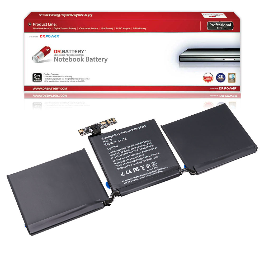 A2289 A2338 Battery for Apple MacBook Pro 13 inch A2159 A2171 (2019 2020 Model) Apple MacBook Pro 13 inch A1708 A1713 (Late 2016 Mid 2017 Model) [11.4V] Compatible Battery