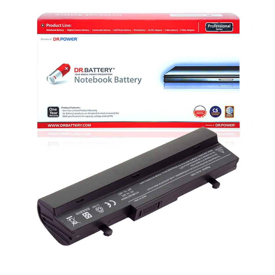 Asus AL31-1005 AL32-1005 Battery for Asus Eee PC 1001 Asus Eee PC 1005 1005H Asus Eee PC 1005HA 1005HAB Asus Eee PC 1101 Asus Eee PC 1101HA Series PL32-1005 ML31-1005 [10.8V] Compatible Battery