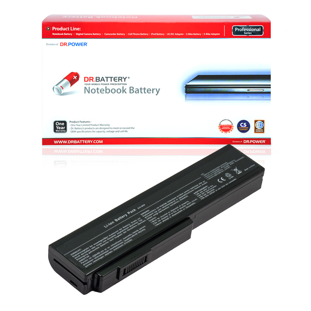 Asus N61J B23E N53S N61Jq N53J N53SV B43S B43J G51J G60Jx G50Vt Series Laptop Battery [11.1V] Compatible Battery