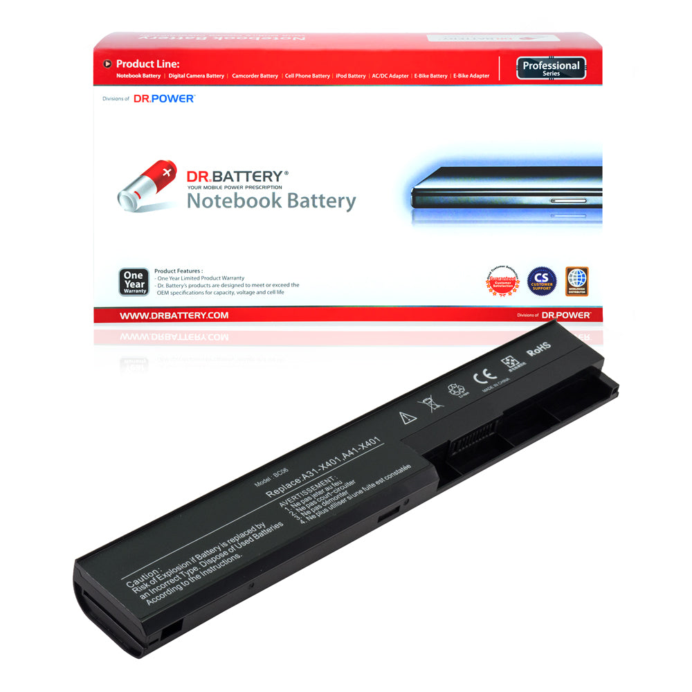 A32-X401 compatible laptop battery for Asus X401A, X501A, X401U