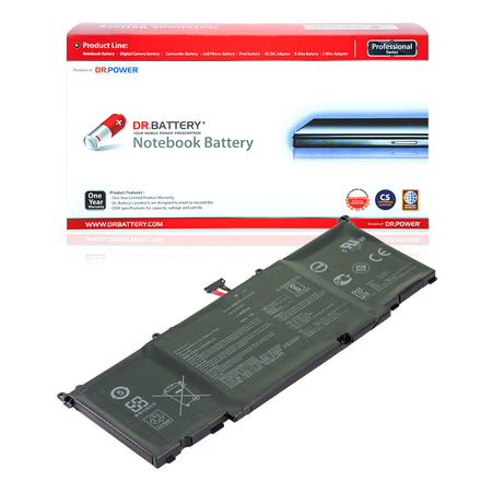 B41N1526 compatible laptop battery for Asus ROG GL502VM and GL502VT with DrBattery packaging