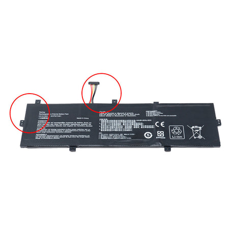 (Adapter Bundling Available) Asus C31N1620 Zenbook UX430U UX430UA UX430UN UX430UNR UX430UQ UX430UQ-GV015T U4100UQ U4100U PRO PU404 PU404UF PU404UF8250 Series C31PoJH 0B200-02370000 [11.55 V] Compatible Battery