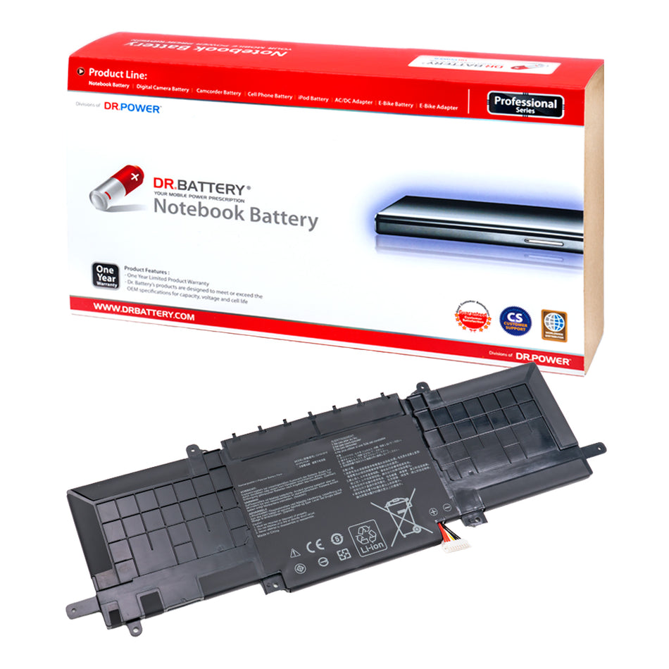 Asus C31N1815 Battery for Asus ZenBook 13 UX333F UX333FN UX333FA UX333FAC RX333F RX333FA RX333FN BX333F BX333FA BX333FN U3300FN UX333FA-A3075T UX333FA-A3068T UX333FAC-A3106T A3102R Series 0B200-03150000 [11.55V] Compatible Battery