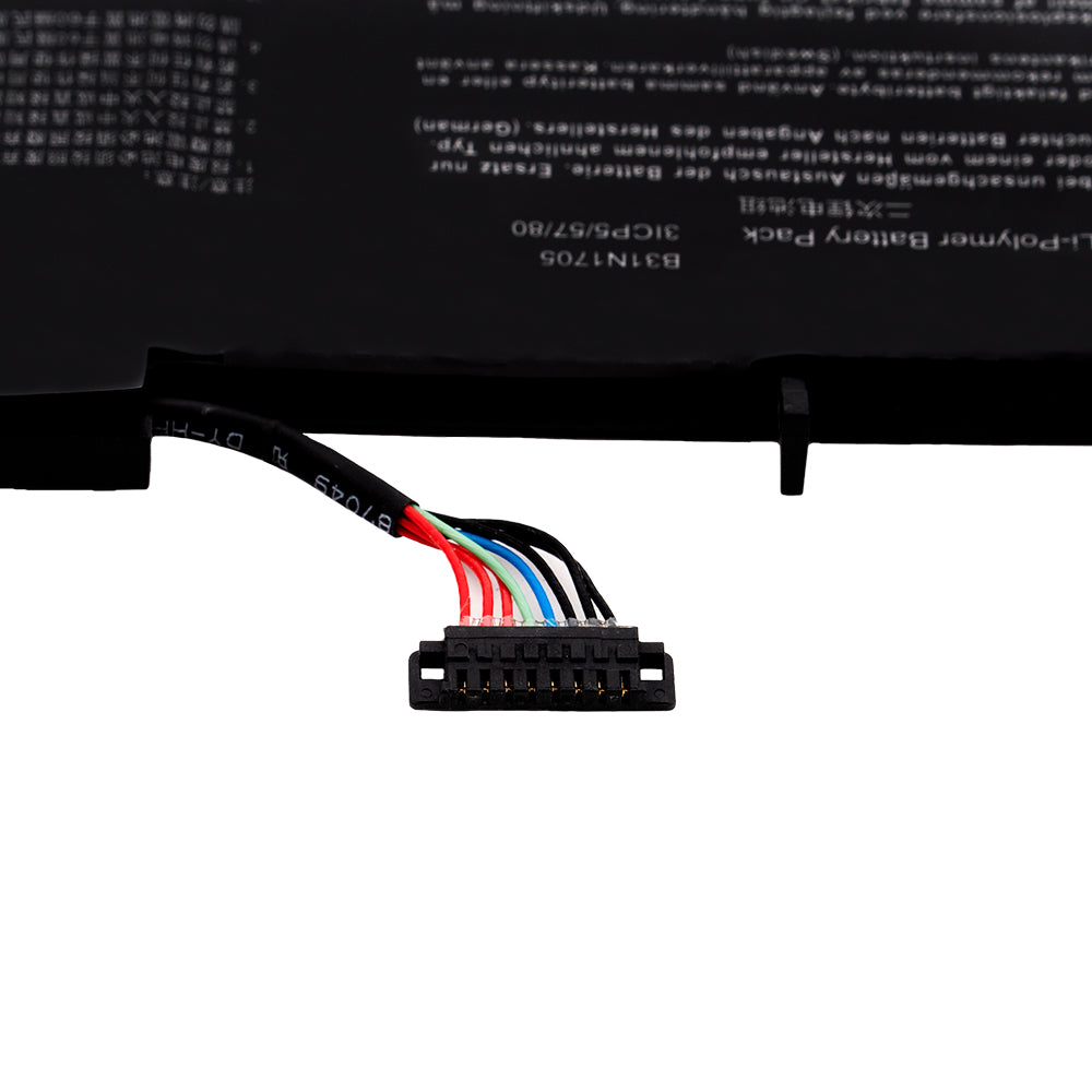 Asus VivoBook Flip 14 TP410UA TP410UF TP410UR TP410UA-DS52T Series Laptop Battery B31N1705 0B200-02660000 3ICP5/57/80 [11.4V/11.52V] Compatible Battery