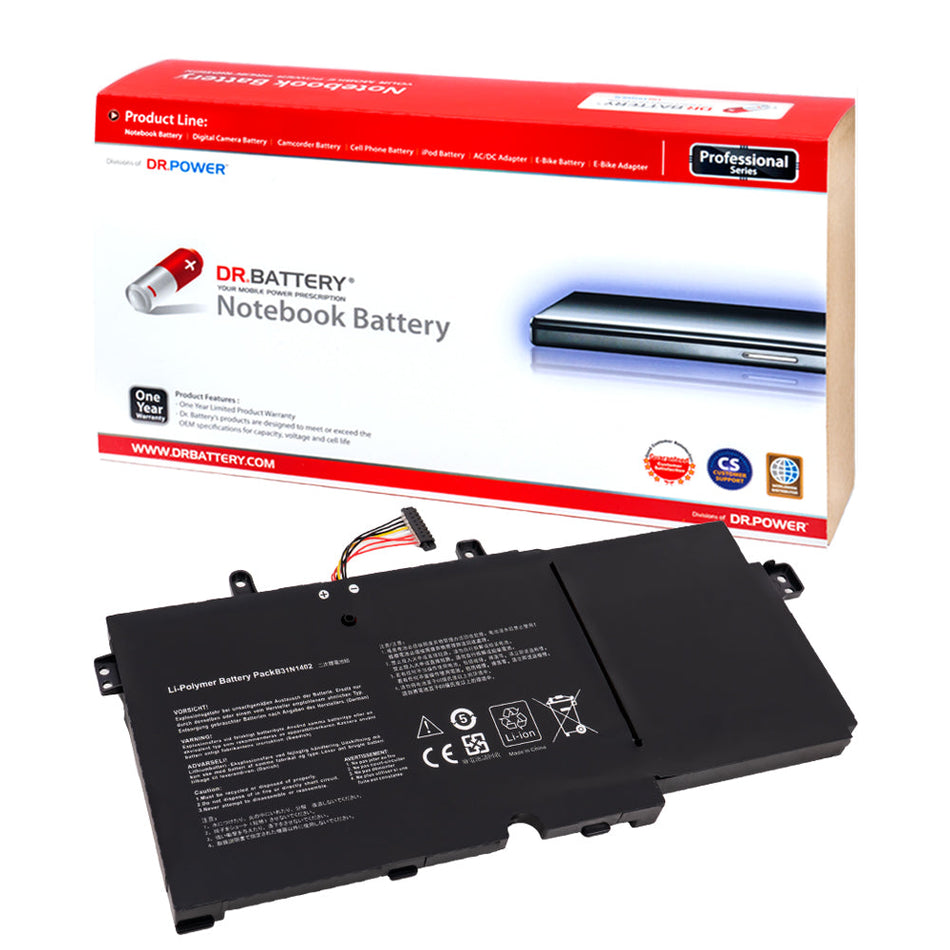 Asus Q551 Q551L Q551LN Q552 Q552U Q552UB Series Laptop Battery B31N1402 B31BN9H 0B200-01050000 0B200-01050000M [11.4V] Compatible Battery