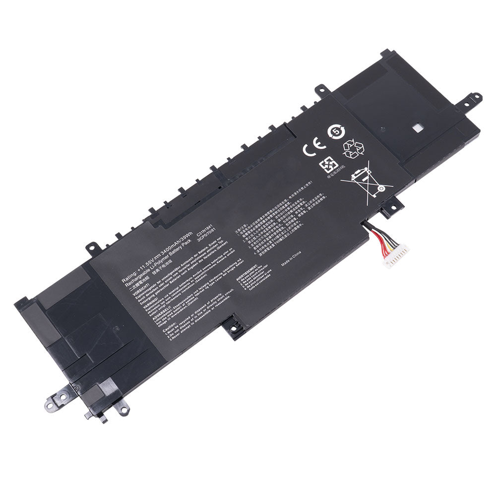 Asus ZenBook 14 UM433 UM434 UM433D UM433DA UM433IQ UM434DA UM434IQ Series Laptop Battery C31N1841 0B200-03420300 0B200-03830000 [15.4V/15.55V] Compatible Battery