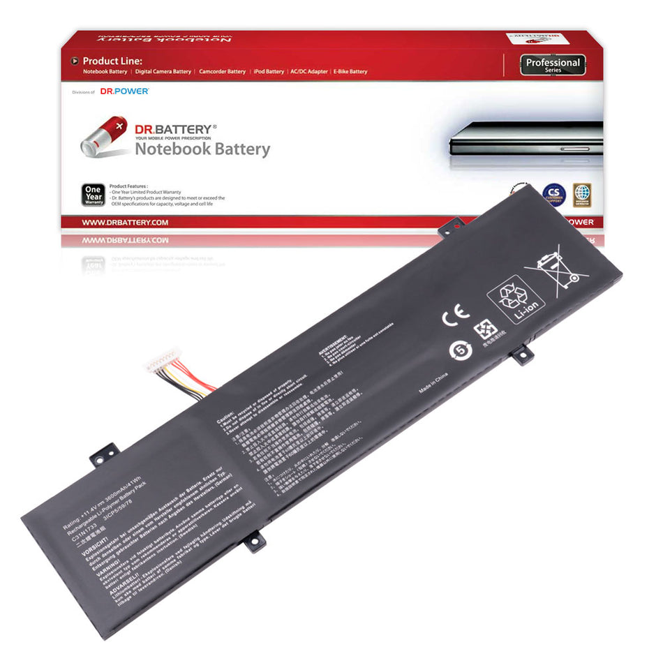 Asus C31N1733 Battery for Asus VivoBook Flip 14 TP412U TP412UA TP412FA TP412UA-IH31T TP412UA-EC059T TP412FA-EC551T TP412FA-EC707T EC035T TP412UA-DB71T TP412UA-AS8202T Series [11.4V/11.55V] Compatible Battery