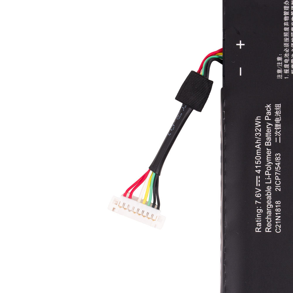 Asus B21N1818-2 C21N1818-2 Battery for Asus VivoBook 14 F412DA F412DK F412FJ F412FA F412FL F412UA A412FA A412DA A412FL A412FJ A412UA X412DA X412FA X412FJ X412FL X412UA X412UB X412UF R424DA Series C21PPJH 0B200-03280500 [7.6V/7.7V] Compatible Battery