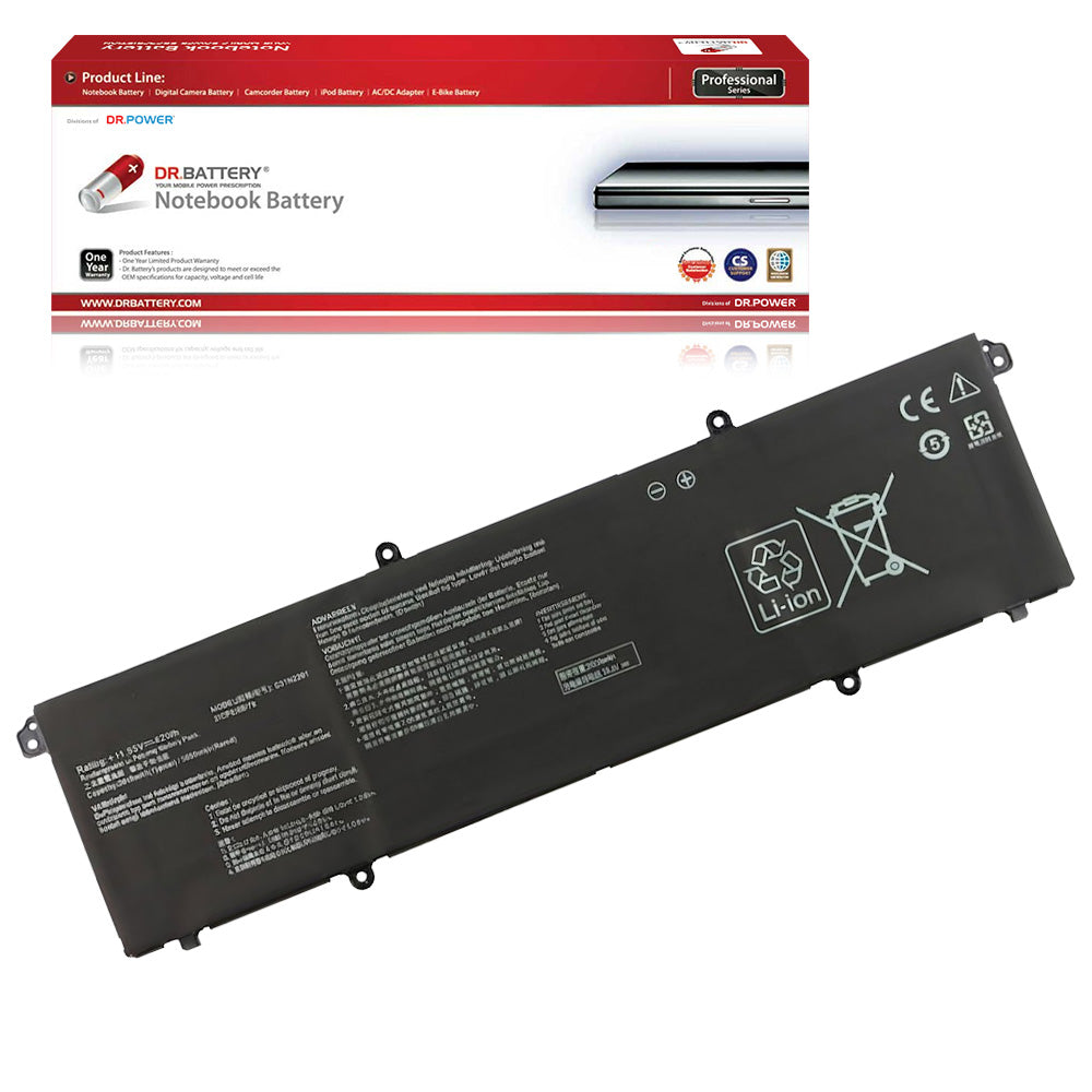 Asus VivoBook S15 S531 S531F S531FA S531FL Series Laptop Battery B31N1842 0B200-03440000 [11.52V] Compatible Battery