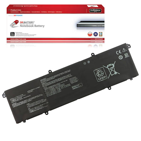 Asus VivoBook S15 S531 S531F S531FA S531FL Series Laptop Battery B31N1842 0B200-03440000 [11.52V] Compatible Battery
