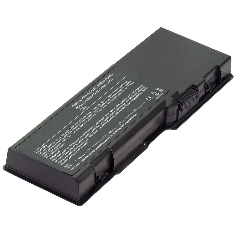 GD761 KD476 0RD857 Dell Inspiron 6400 Inspiron E1505 Latitude 131L Vostro 1000 HJ588 0RD857 XU882 0UD267 HK421 PD946 PR002 TX280 [11.1V / 73Wh] Compatible Battery