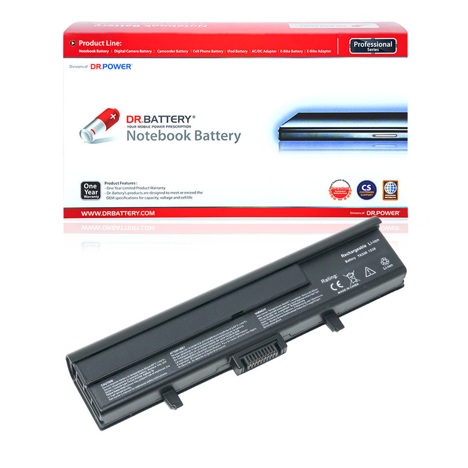 RU006 TK363 PP28L Battery for Dell Inspiron XPS M1530 Series TK330 GP975 TK362 312-0660 312-0662 312-0664 312-0660 [11.1V] Compatible Battery