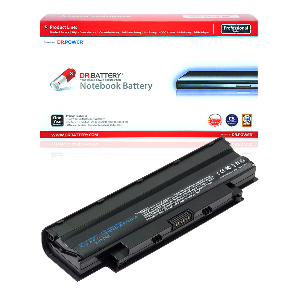 Dell Vostro 3750 3550 3450 Series Laptop Battery 4400mAh / 48Wh / 11.1V Compatible Battery