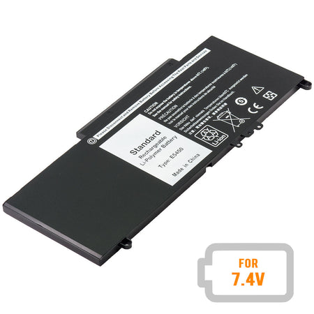 8V5GX 451-BBLN Battery for Dell Latitude 3150 3160 E5270 Latitude E5450 E5550 E5270 E5470 E5570 Latitude 12 E5270 Latitude 14 E5450 E5550 Series Laptop G5M10 WYJC2 F5WW5 0R9XM9 0TXF9M [7.4V] Compatible Battery
