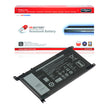 P58F Battery for Dell Latitude 3180 3190 3390 3480 Inspiron 13 7378 5378 5379 Inspiron 15 5570 5567 5568 Inspiron 17 5770 5767 3780 Series Laptop WDX0R CYMGM P69G FC92N P69G001 9W9MX P58F001 Y3F7Y FW8KR P70F WDXOR [11.4V] Compatible Battery