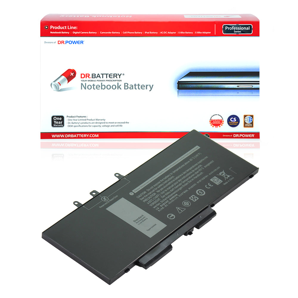 Dell Latitude 5580 Series Laptop Battery GJKNX GD1JP DY9NT 5YHR4