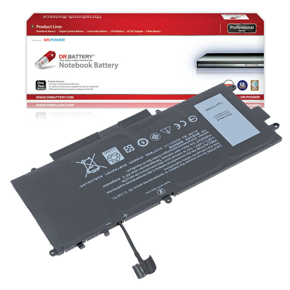 6CYH6 N18GG Battery for Dell Latitude 5289 E5289 7390 7389 Series Laptop K5XWW 71TG4 725KY CFX97 451-BBZC [7.6V] Compatible Battery