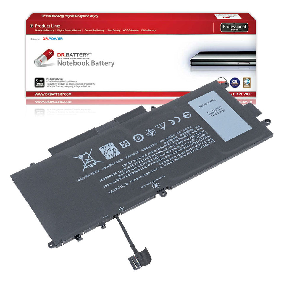 6CYH6 N18GG Battery for Dell Latitude 5289 E5289 7390 7389 Series Laptop K5XWW 71TG4 725KY CFX97 451-BBZC [7.6V] Compatible Battery