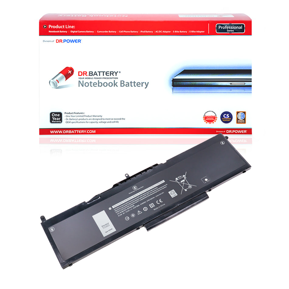 VG93N WFWKK NY5PG Battery for Dell Precision 3530 Latitude 5591 Series [11.4V] Compatible Battery