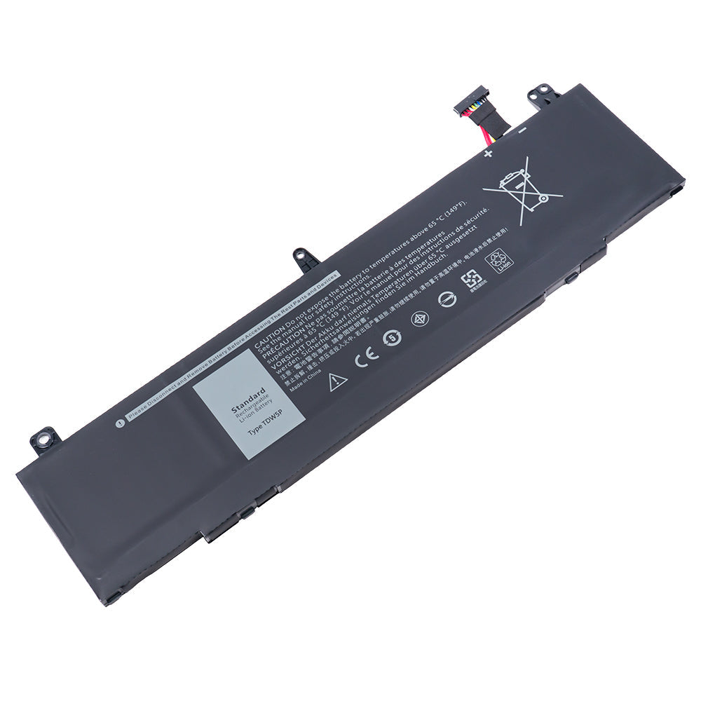 TDW5P P81G P81G001 4RRR3 Dell Alien Ware 13 R3 [15.2V] Laptop Battery Replacement