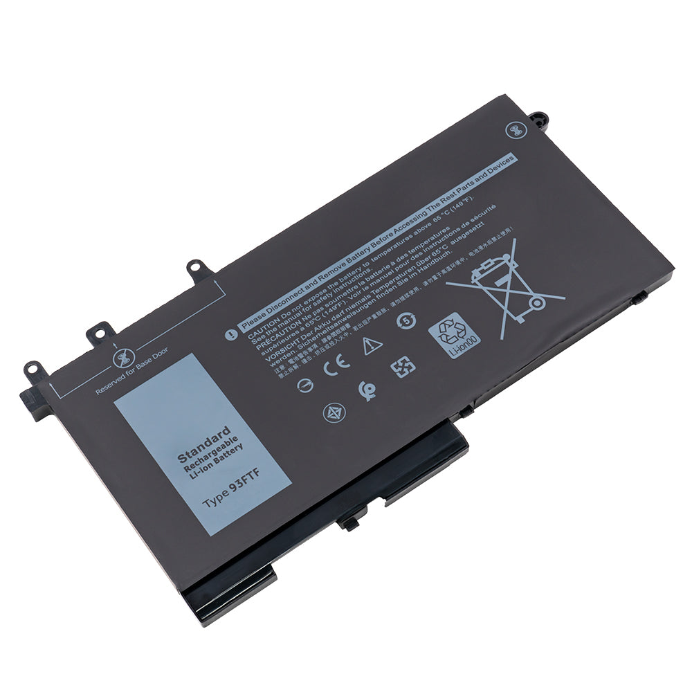 Dell DJWGP 93FTF Latitude 5280 5590 5288 5290 5488 E5288 D4CMT 4YFVG 83XPC DV9NT 00JWGP 0DJWGP FPT1C GD1JP [11.4 V / 51Wh] Laptop Battery Replacement