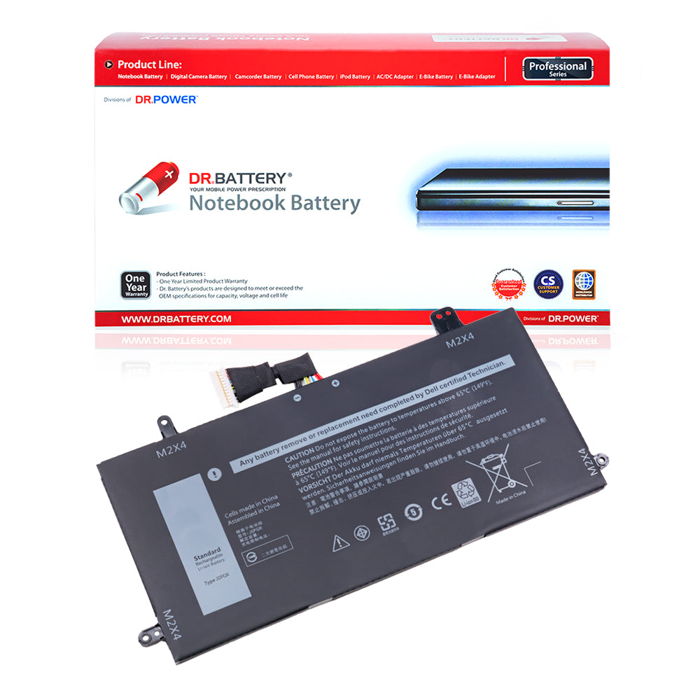 Dell Latitude 12 5285 2-in-1 Series Laptop Battery J0PGR FTH6F X16TW 1WND8 0FTH6F JOPGR 0X16TW [7.6V] Compatible Battery
