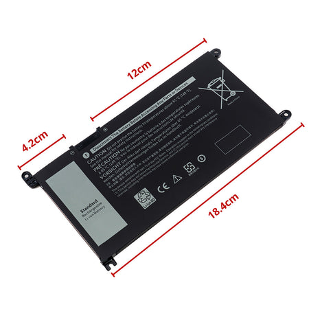 Dell Vostro 15 5590 5490 Series Laptop Battery [11.4V] Compatible Battery