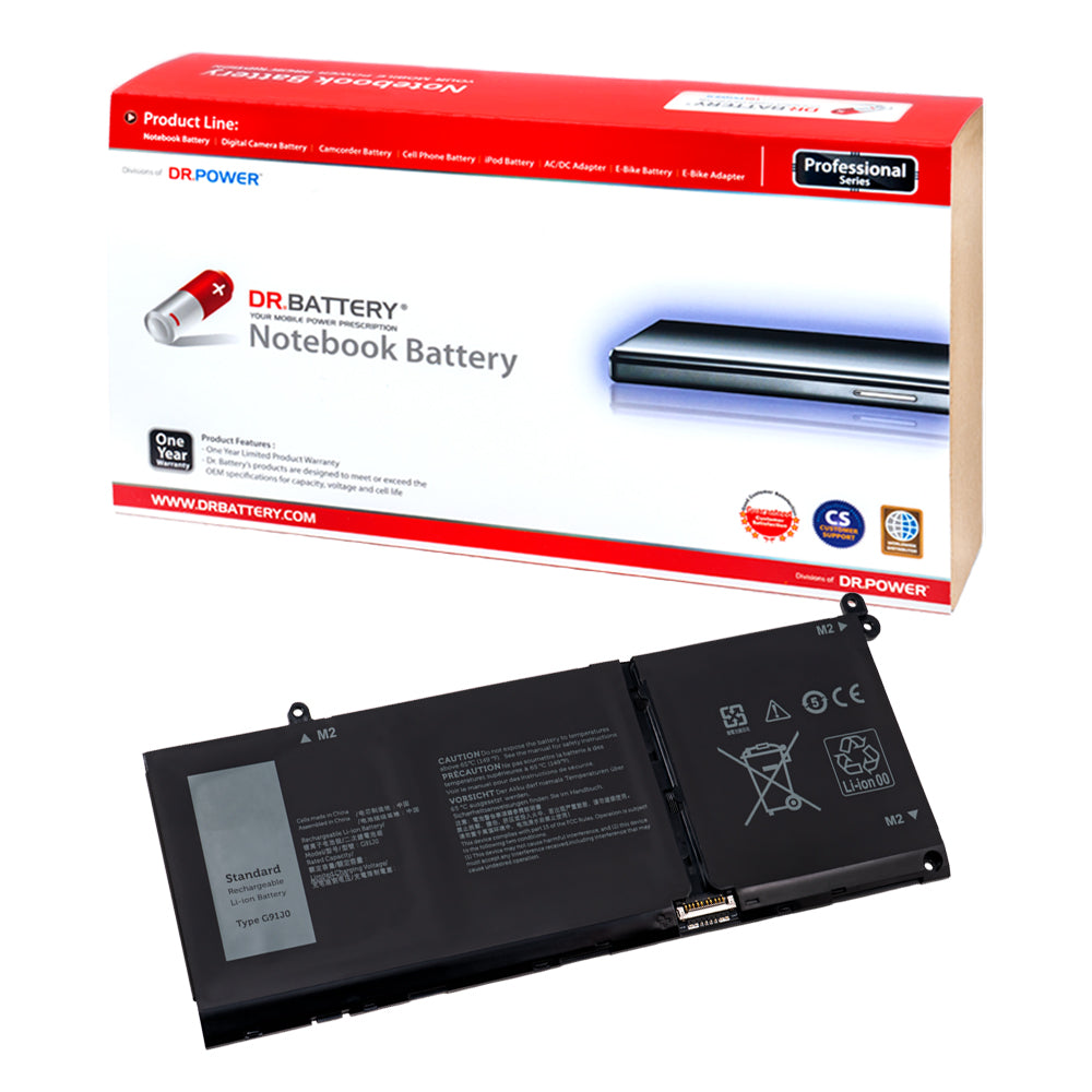 G91J0 Battery for Dell Latitude 3520 3320 3330 3420 3430 3530 3445