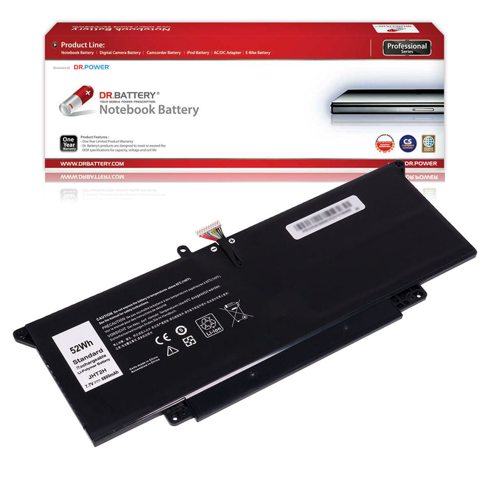 04V5X2 0HRGYV 0JHT2H 0WY9MP Dell Latitude 7310 7410 [7.7V] Compatible Battery