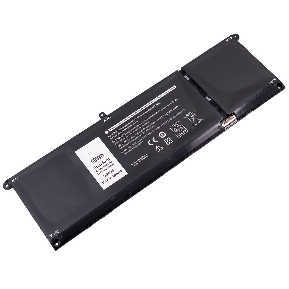 G91J0 V6W33 Dell Latitude 3320 3420 3520 Inspiron 5410 5418 3510 3511 3515 5515 Vostro 5510 5515 0WV3K8 0VKYJX 0MVK11 0XDY9K G91J0 0PG8YJ [15.2V] Laptop Battery Replacement