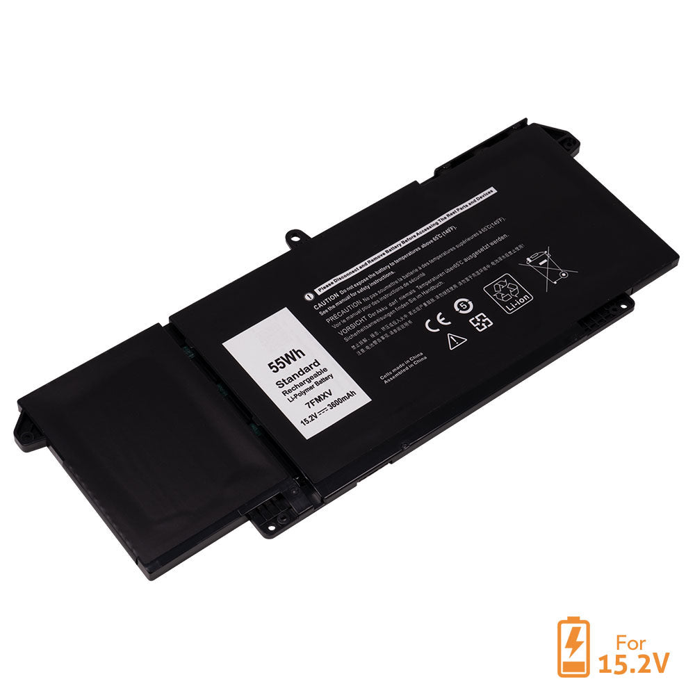 7FMXV Battery for Dell Latitude 7420 Latitude 7520 Latitude 7320 Latitude 5320 Series Dell P138G P139G P133G P134G P