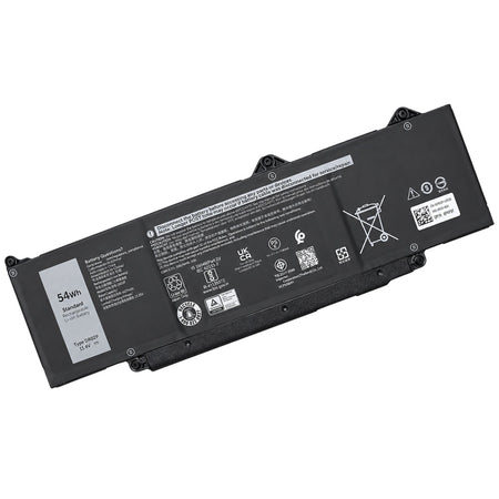 Front view of R73TC compatible laptop battery label for Dell Latitude 3440 5440 5450 5540 5550 Precision 3480 3580 3590