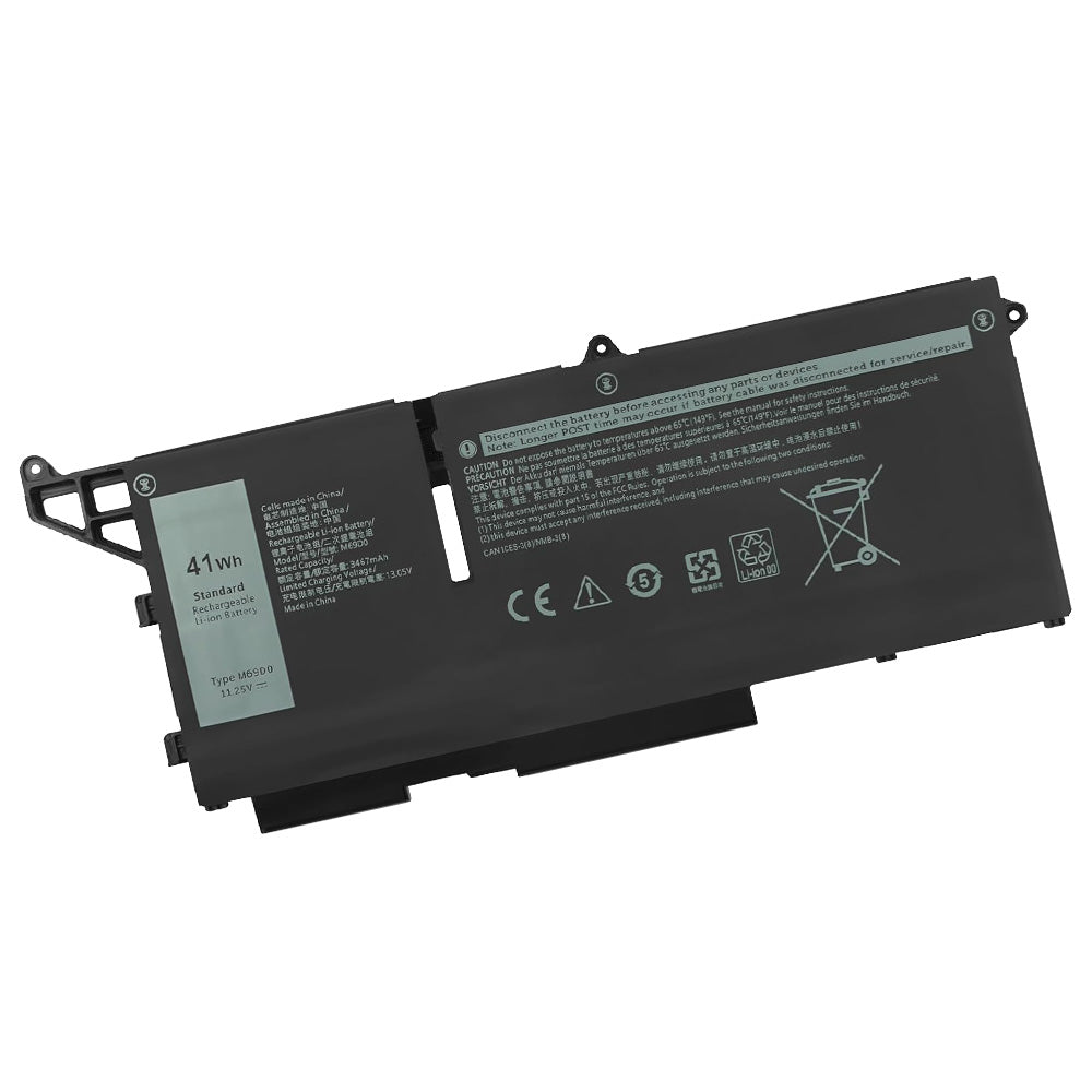 Front view of 293F1 Battery for Dell Latitude 13 5330 7330 2-in-1 Latitude 14 5430 7430 2-in-1 