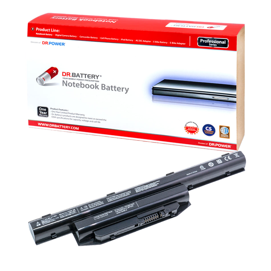 Fujitsu FPCBP416 FMVNBP228 FPCBP429 Battery for Fujitsu Lifebook E78 A544 E734 E744 E554 E753 PH530 S792 S751 SH531 AH544 E733 E734 Series FMVNBP231 3INR19/66-2 CP645579-01 CP651527-01 [10.8V] Compatible Battery